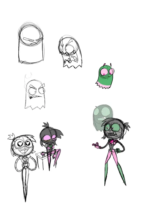 Estos son Gadi y Ghoster