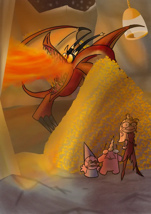 un dragón sin su princesa